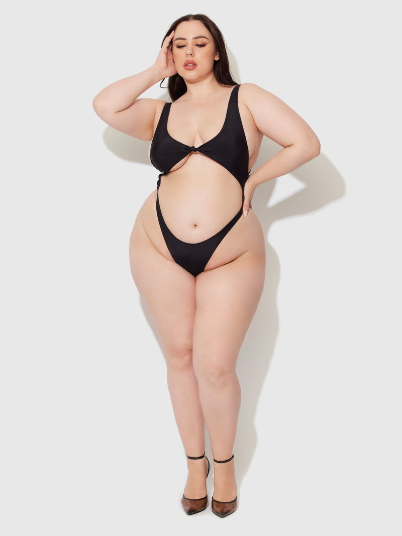 Wireless Swim One Piece - Black