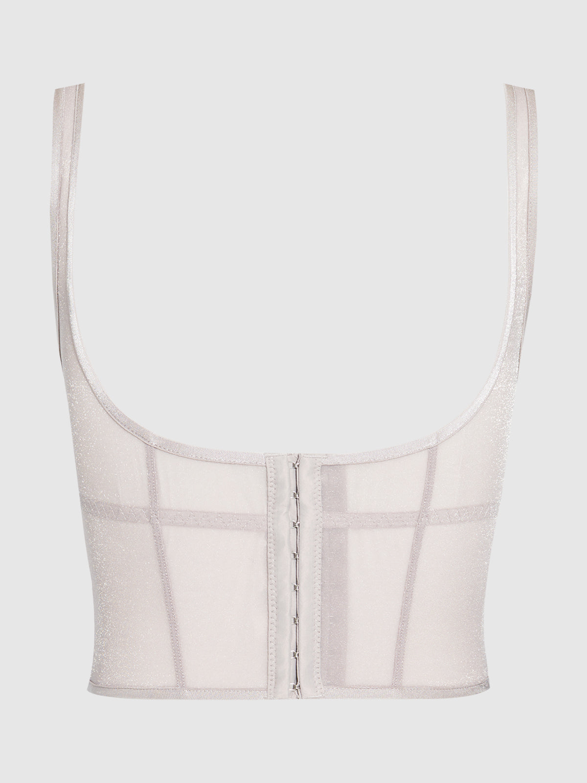 Pia Unlined Underwire Mesh Bustier