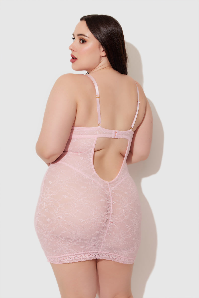 Desiree Lace Chemise - Fredericks of Hollywood