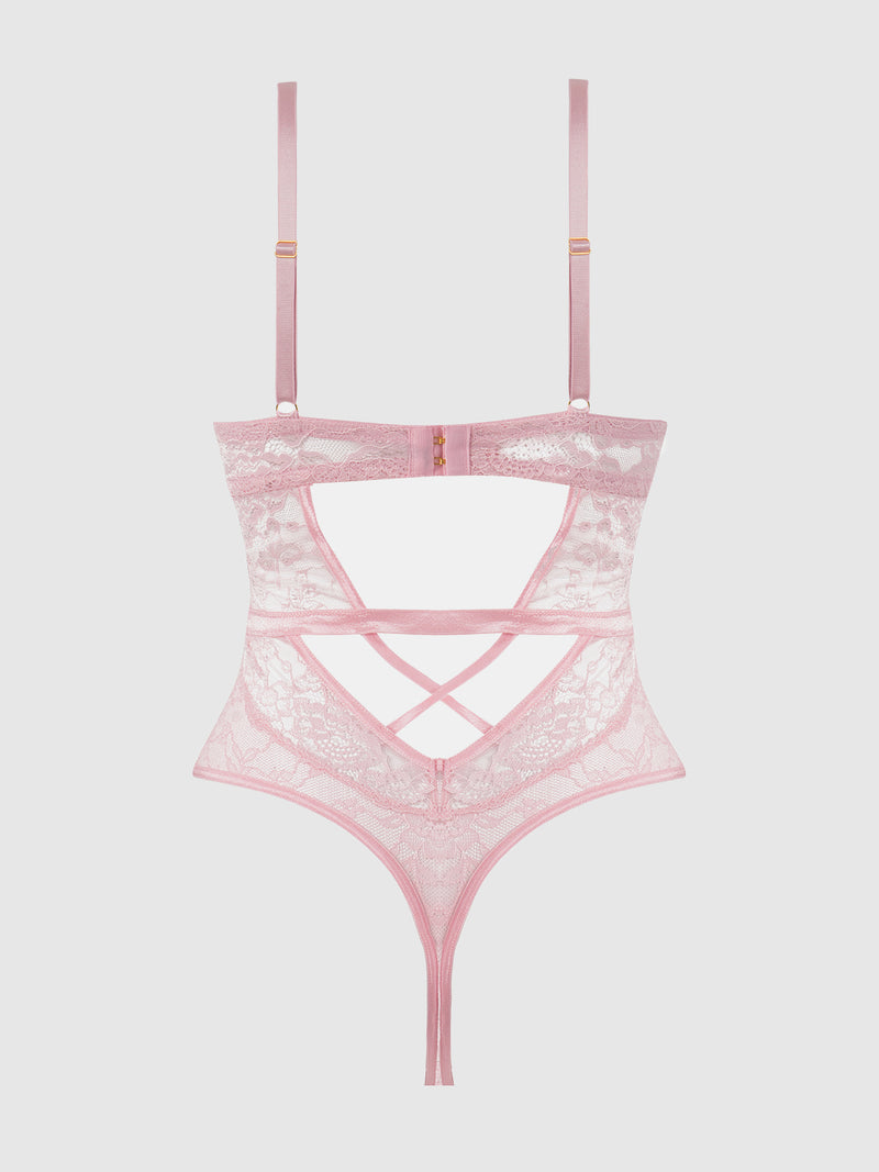 Desiree Lace Teddy - Frederick's of Hollywood