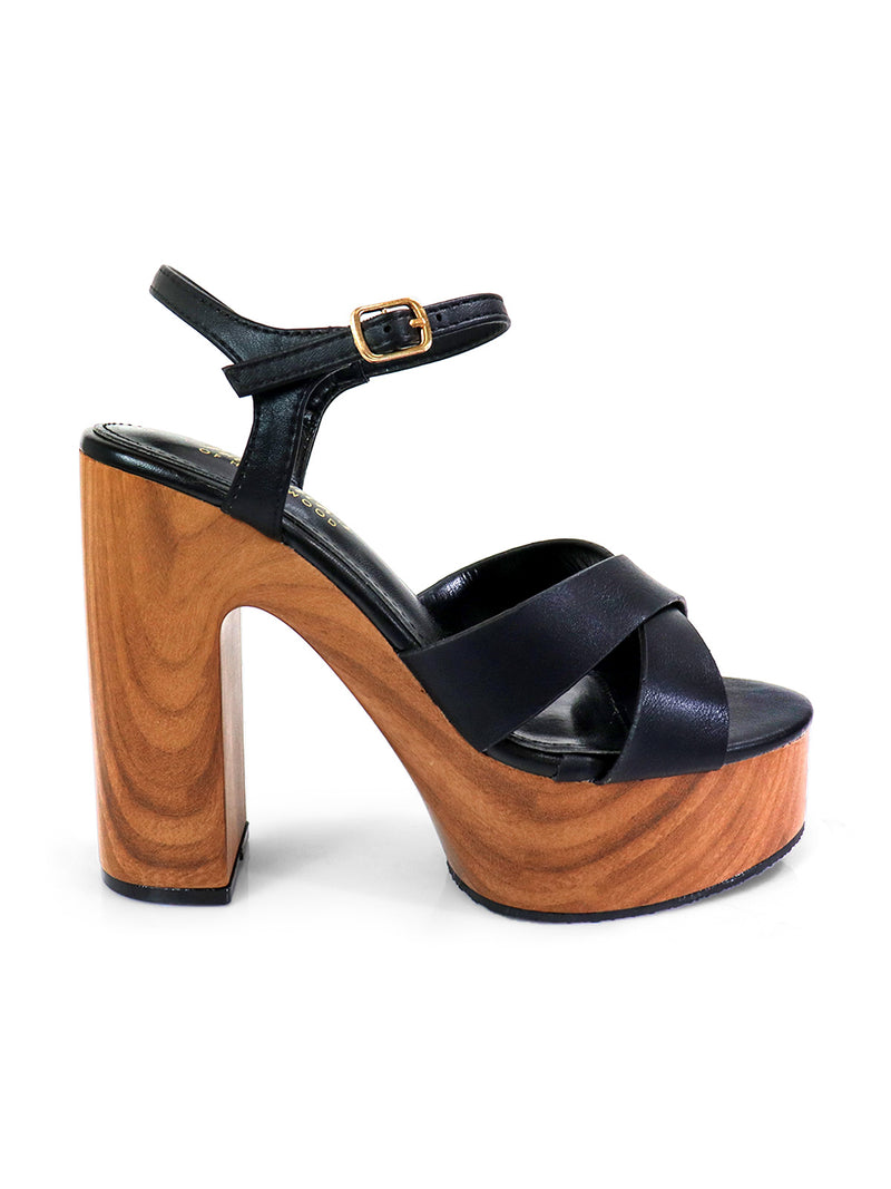Andaz Heel Sandal - Frederick's of Hollywood