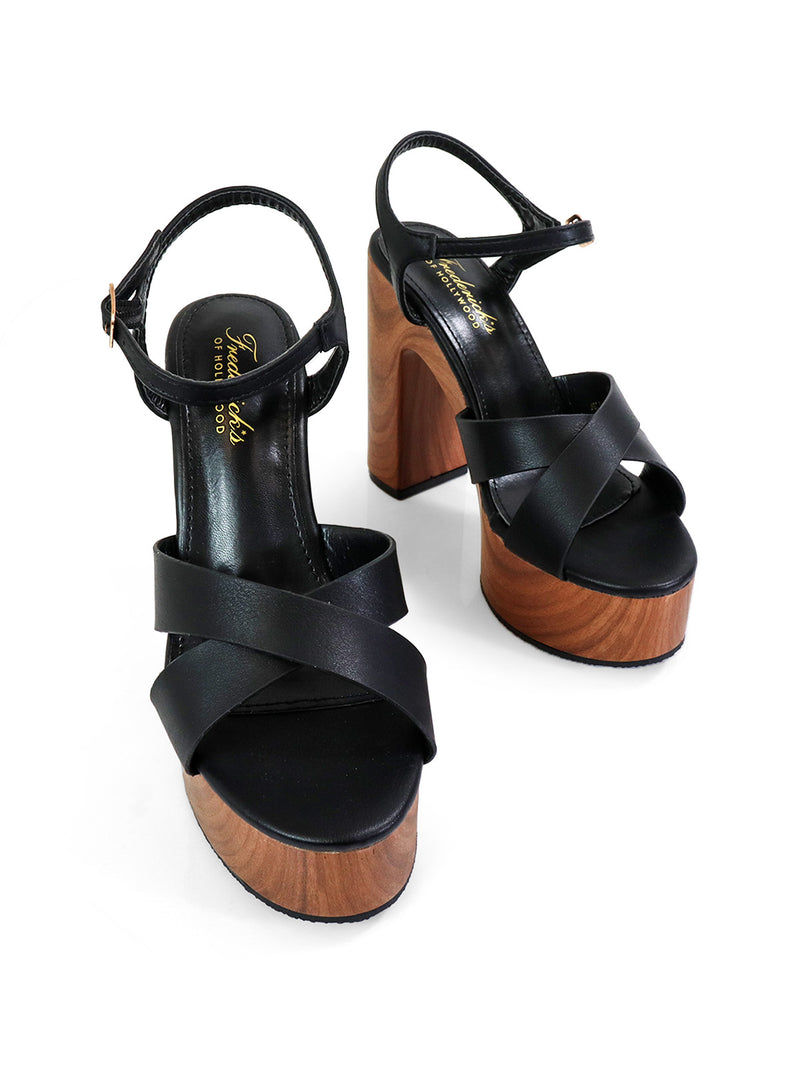 Andaz Heel Sandal - Frederick's of Hollywood