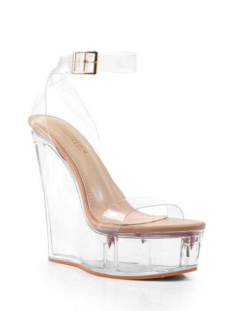 Frederick's Of Hollywood - Crystal Wedge Sandal