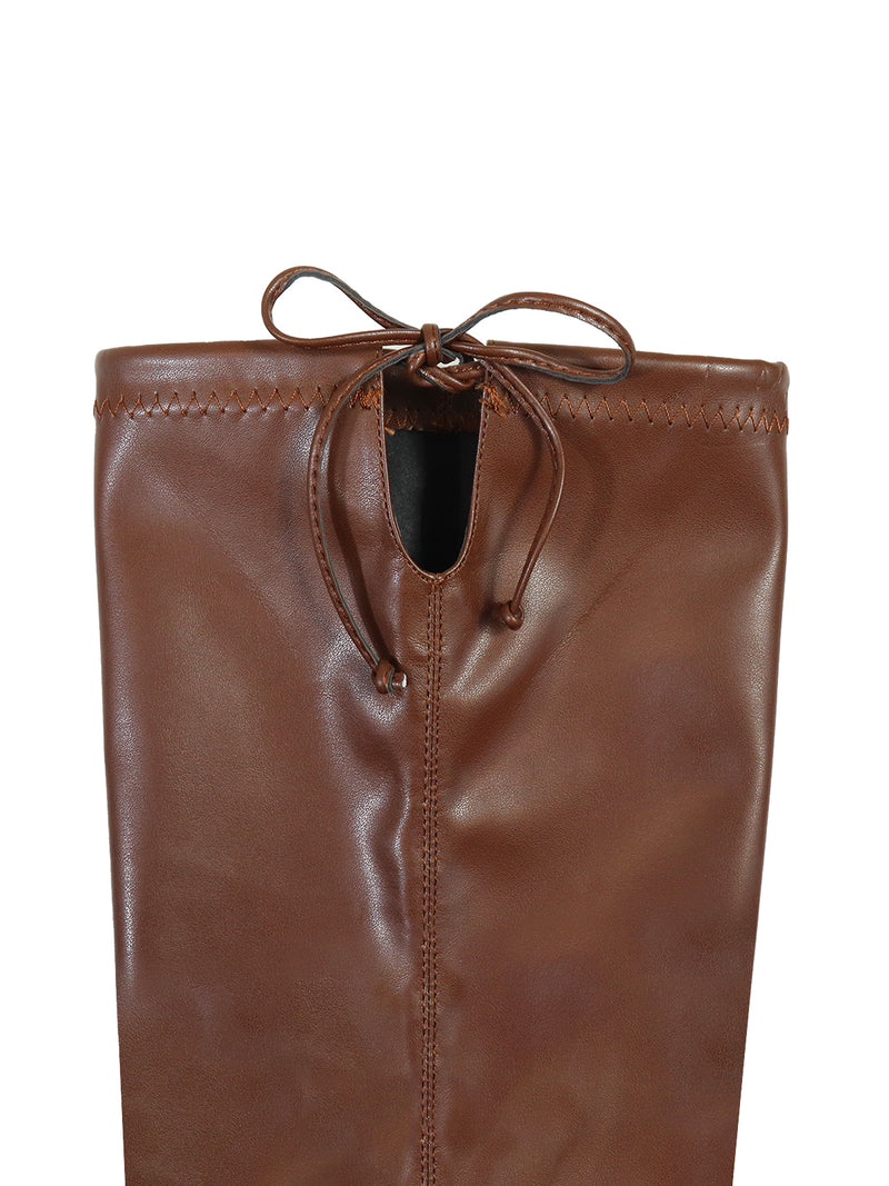 Heidi Stretch Boots - Frederick's of Hollywood