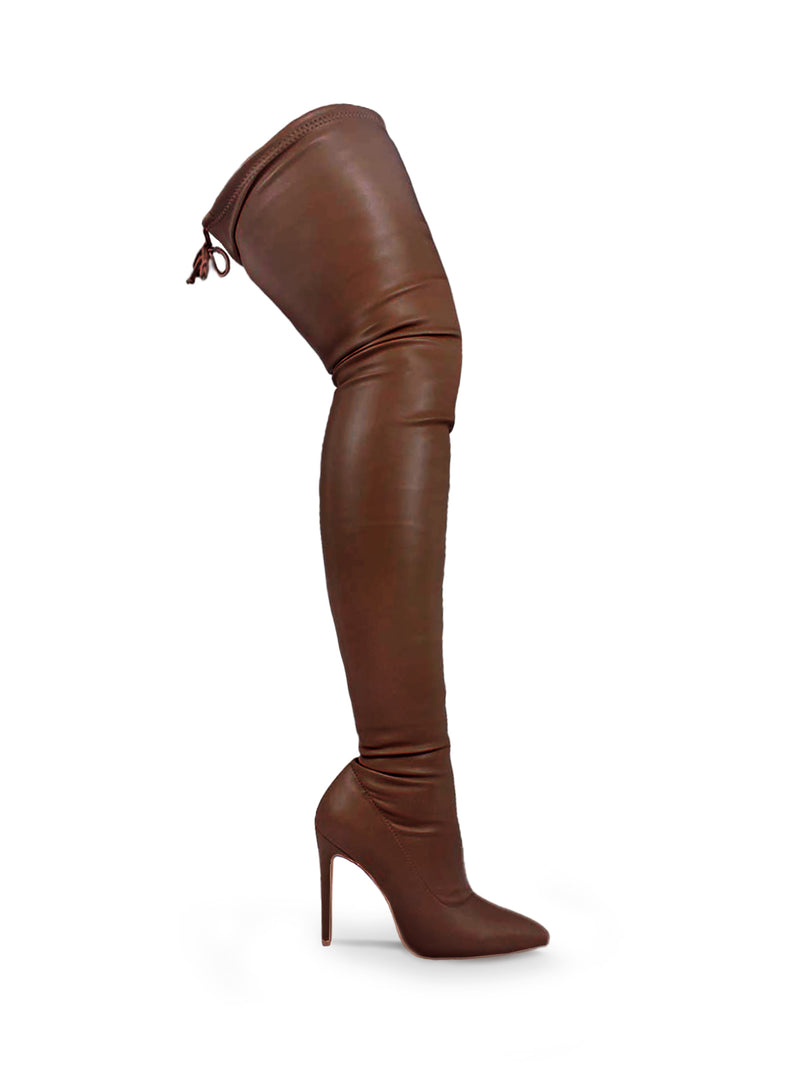 Heidi Stretch Boots - Frederick's of Hollywood