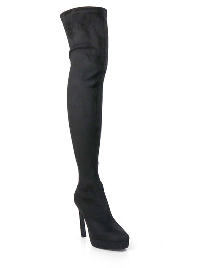 Jadore Stretchy Thigh High Boots - Frederick's of Hollywood