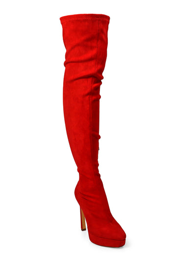Jadore Stretchy Thigh High Boots - Frederick's of Hollywood