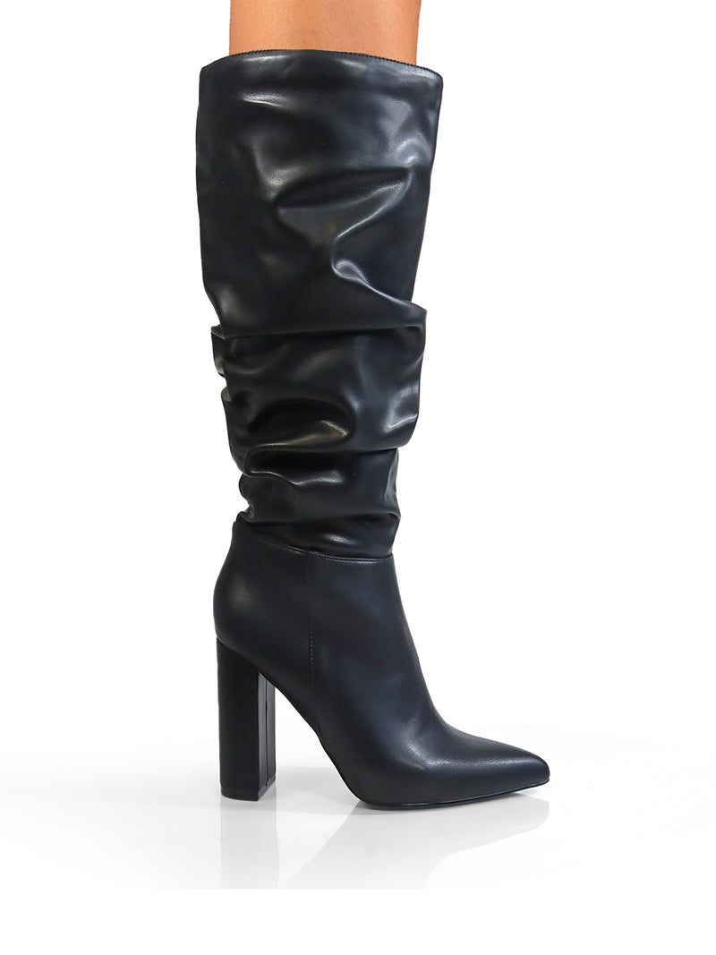 Leanne Slouchy Boots - Frederick's of Hollywood