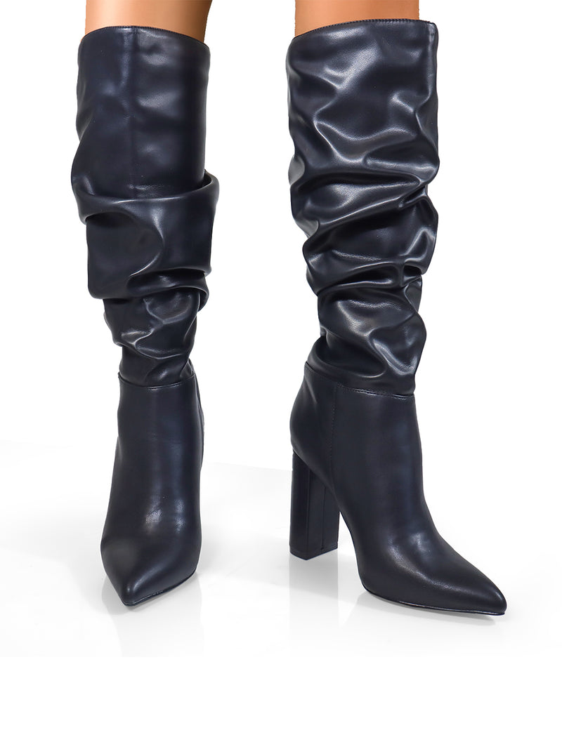 Leanne Slouchy Boots - Frederick's of Hollywood
