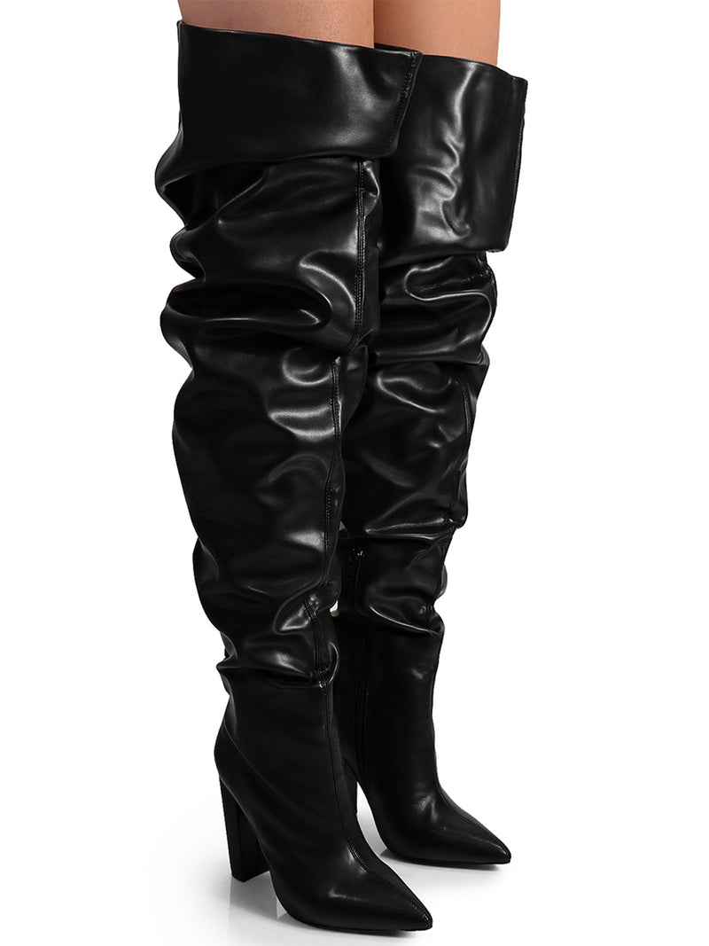 Lee Slouchy Boots - Frederick's of Hollywood