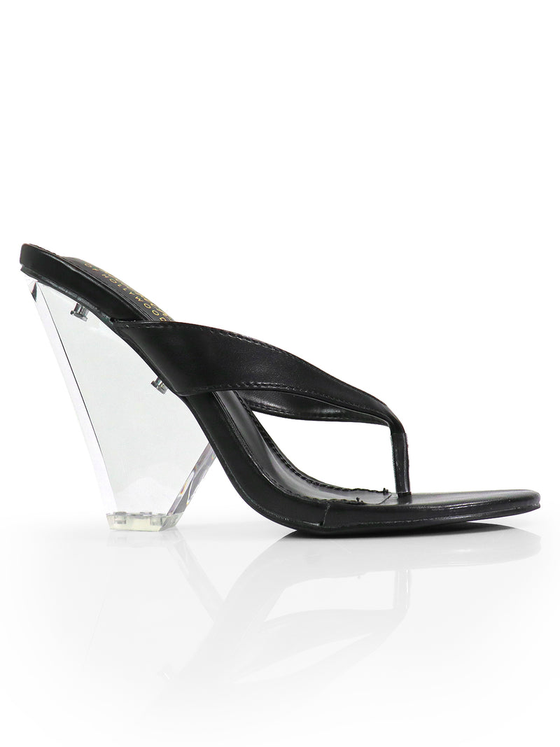 Leila Thong Heel - Frederick's of Hollywood
