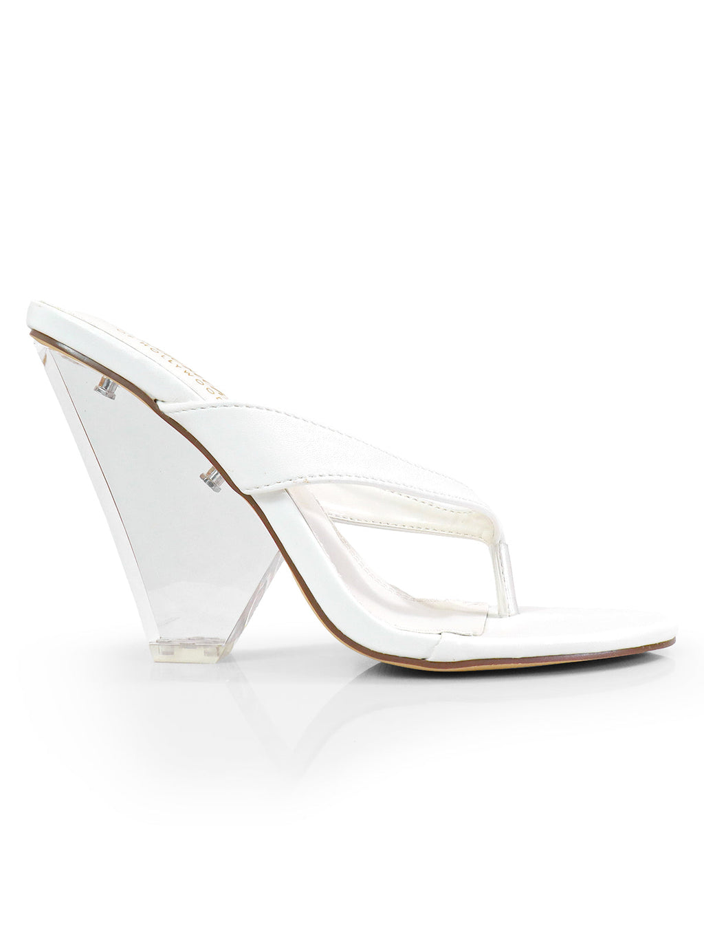Hamptons Thong Heels White