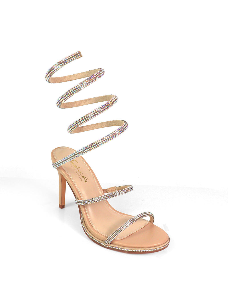 Lexia Rhinestone Heel - Frederick's of Hollywood