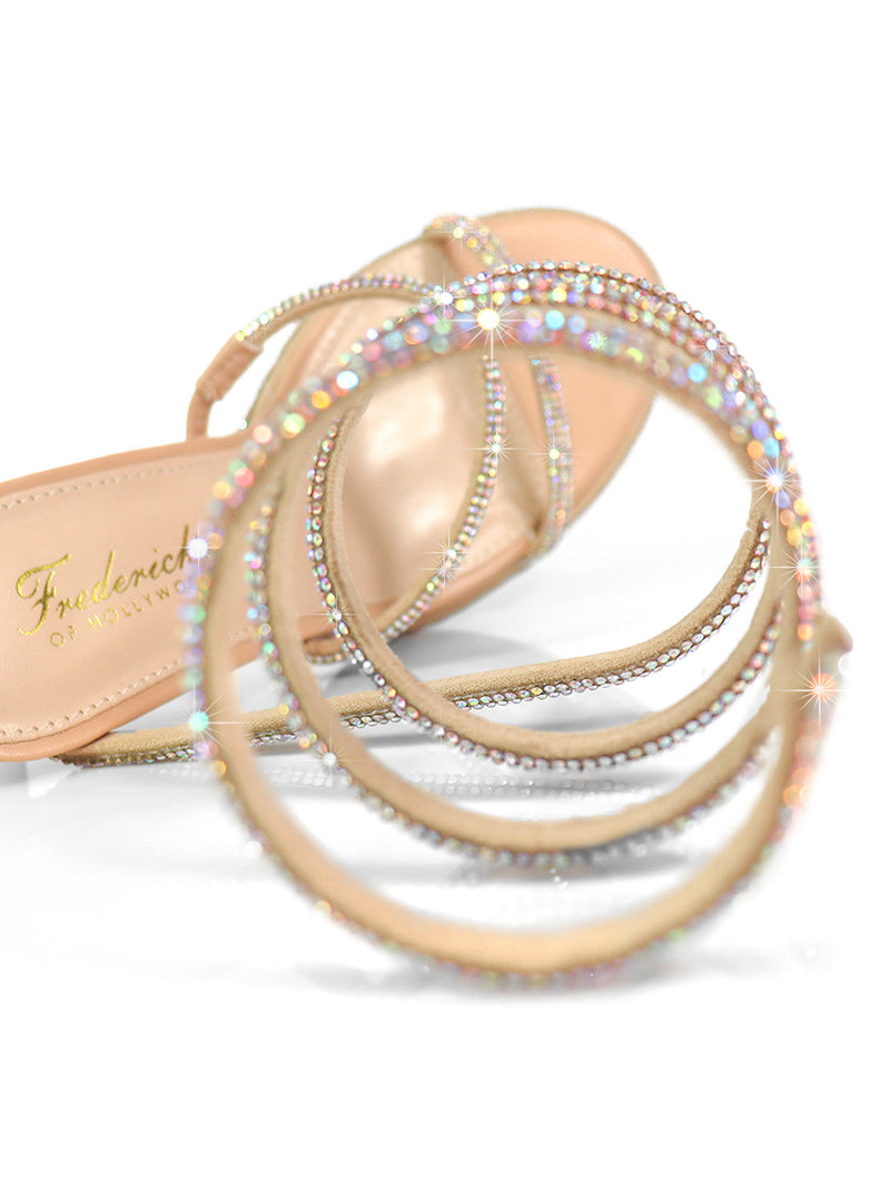 Lexia Rhinestone Heel - Frederick's of Hollywood