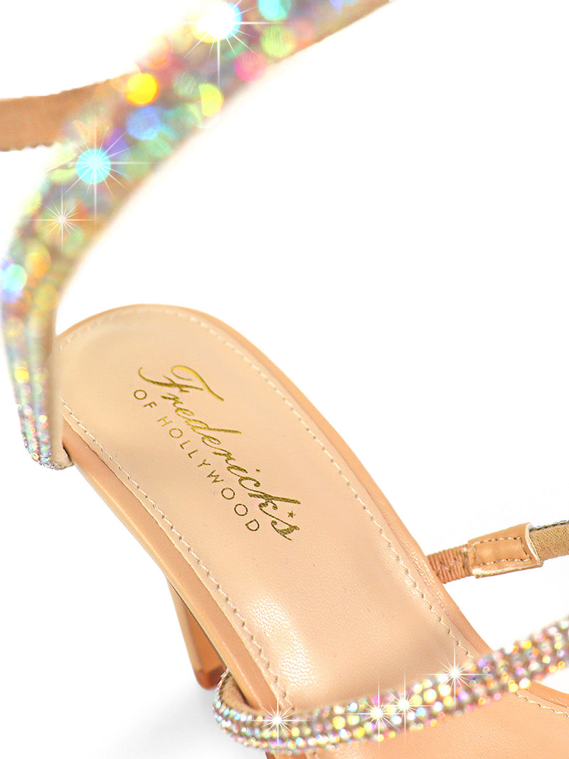 Lexia Rhinestone Heel - Frederick's of Hollywood