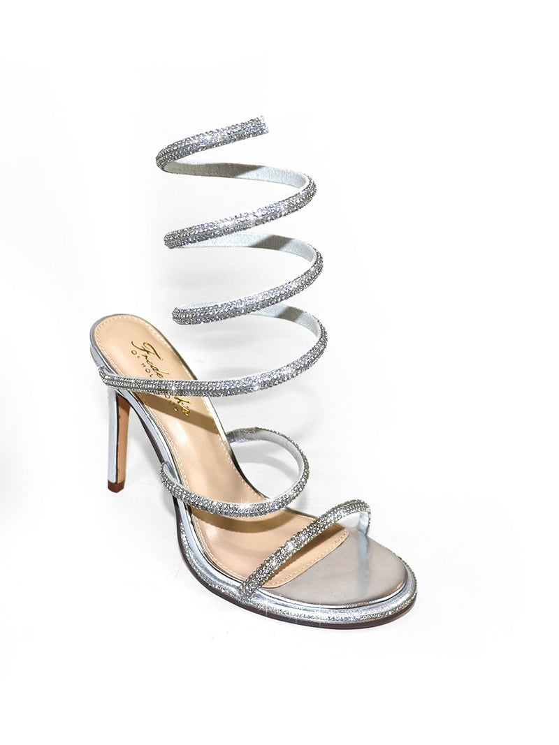 Lexia Rhinestone Heel - Frederick's of Hollywood