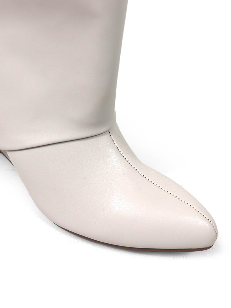 Maria Drape Over Knee Wedge Boots