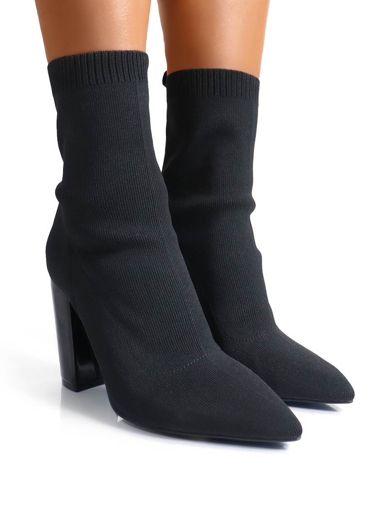 Patty Heeled Ankle Boots - Frederick's of Hollywood