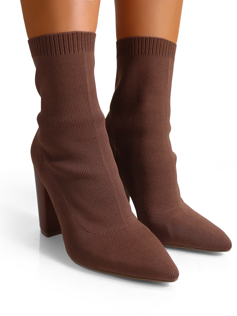 Patty Heeled Ankle Boots - Frederick's of Hollywood