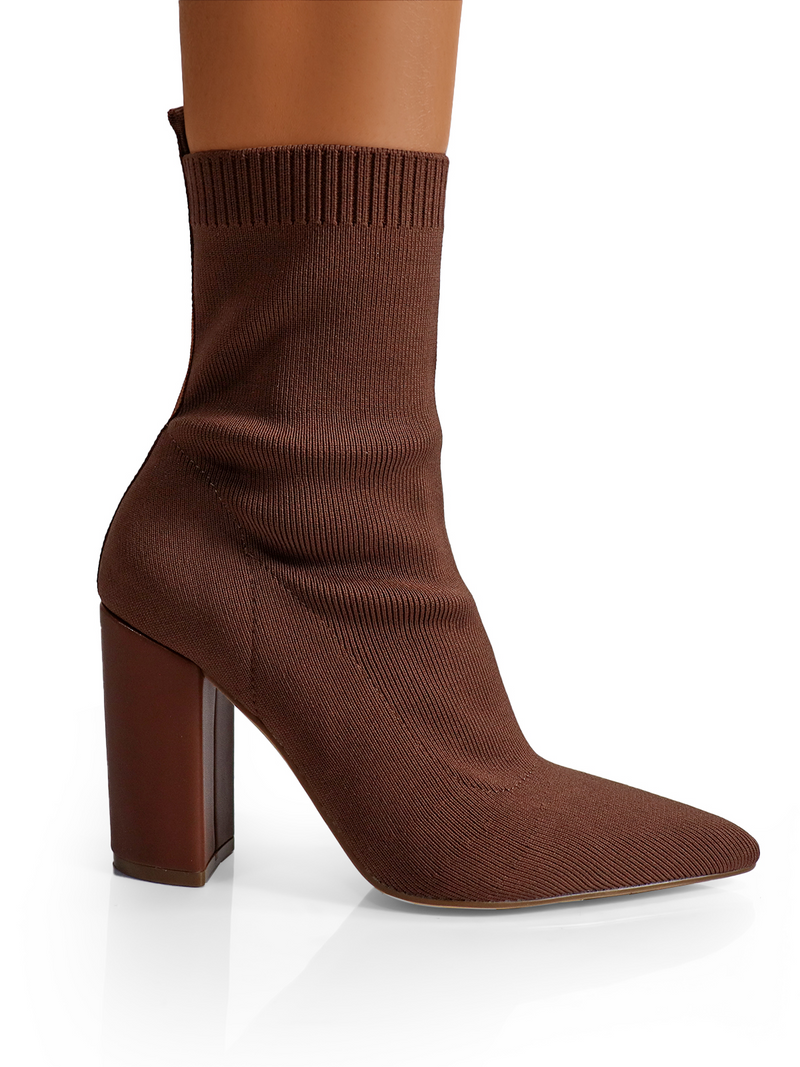 Patty Heeled Ankle Boots - Frederick's of Hollywood