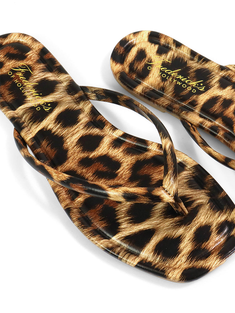 Tallulah Thong Flat Sandal - Frederick's of Hollywood