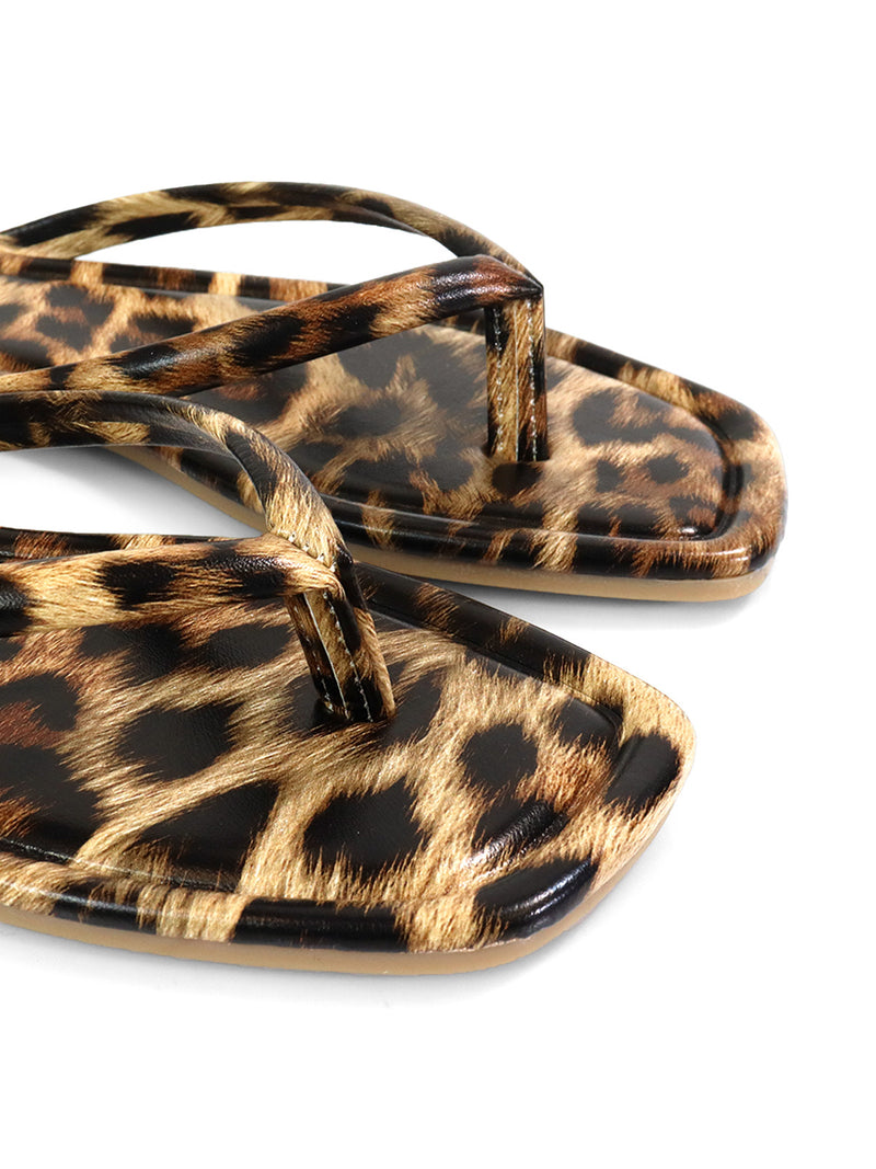Tallulah Thong Flat Sandal - Frederick's of Hollywood