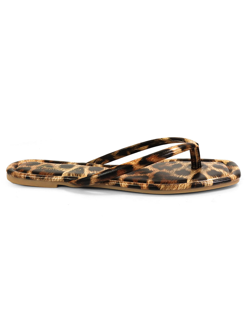 Tallulah Thong Flat Sandal - Frederick's of Hollywood