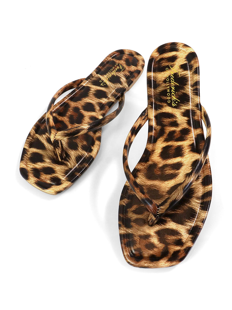 Tallulah Thong Flat Sandal - Frederick's of Hollywood