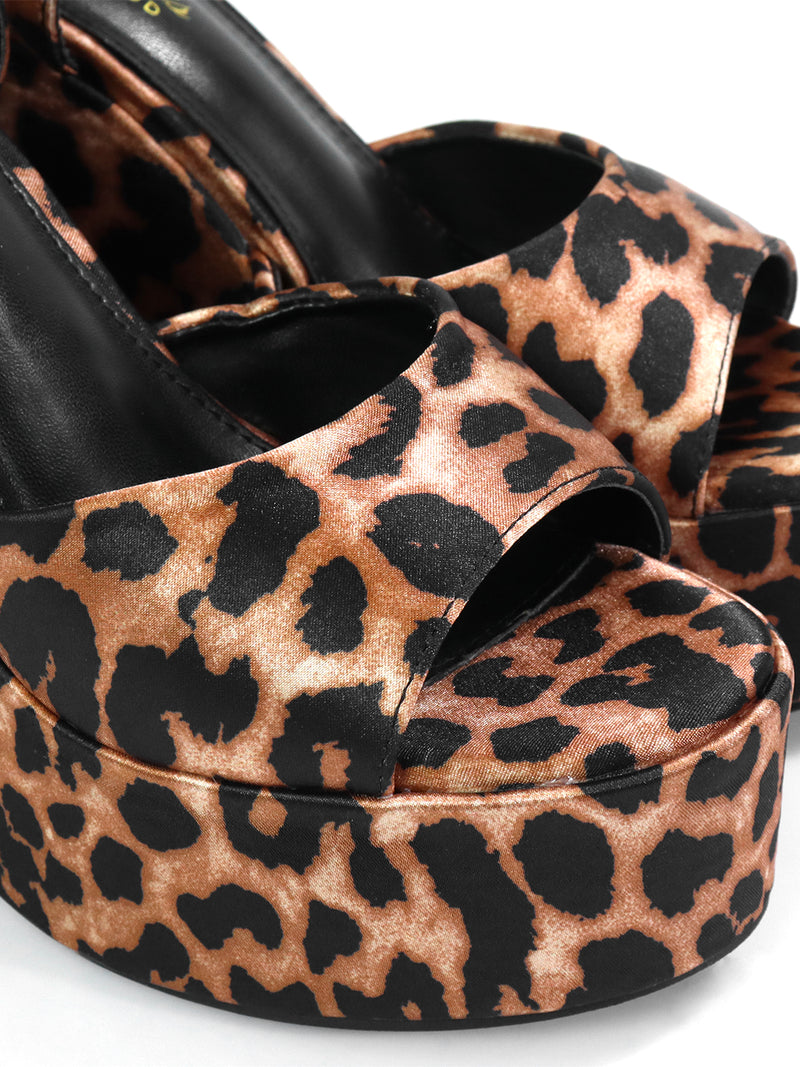 Tony Peep Toe Wedges - Frederick's of Hollywood