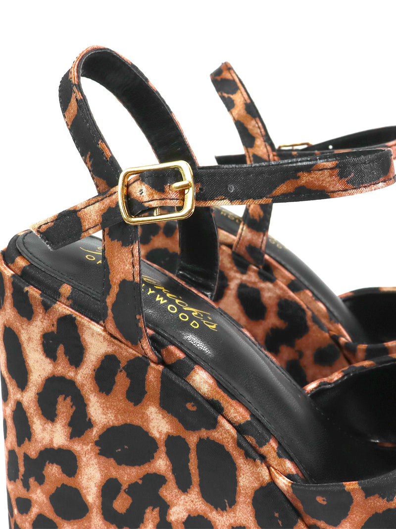 Tony Peep Toe Wedges - Frederick's of Hollywood