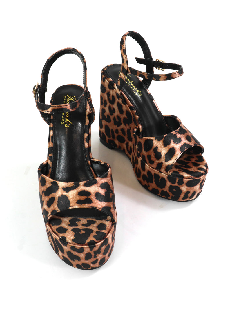 Tony Peep Toe Wedges - Frederick's of Hollywood