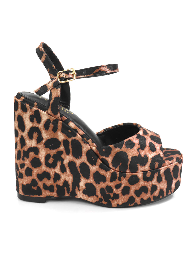 Tony Peep Toe Wedges - Frederick's of Hollywood