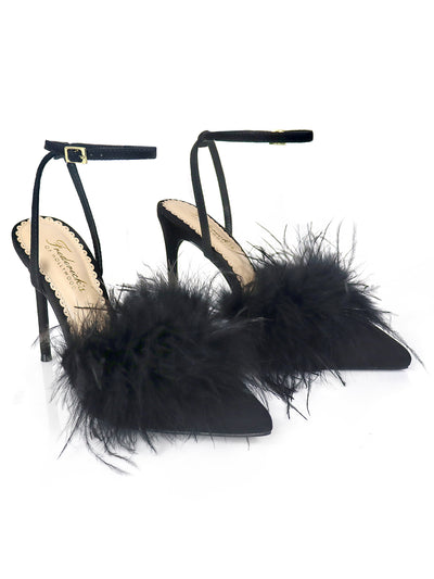Valerie Feather Pump - Frederick's of Hollywood