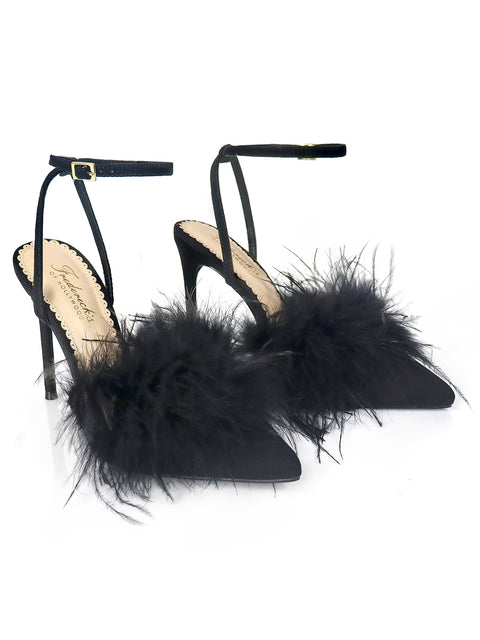 Valerie Feather Pump - Frederick's of Hollywood