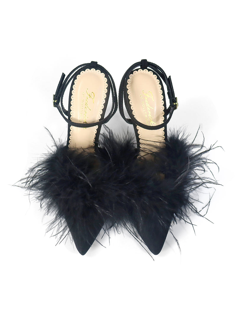 Valerie Feather Pump - Frederick's of Hollywood