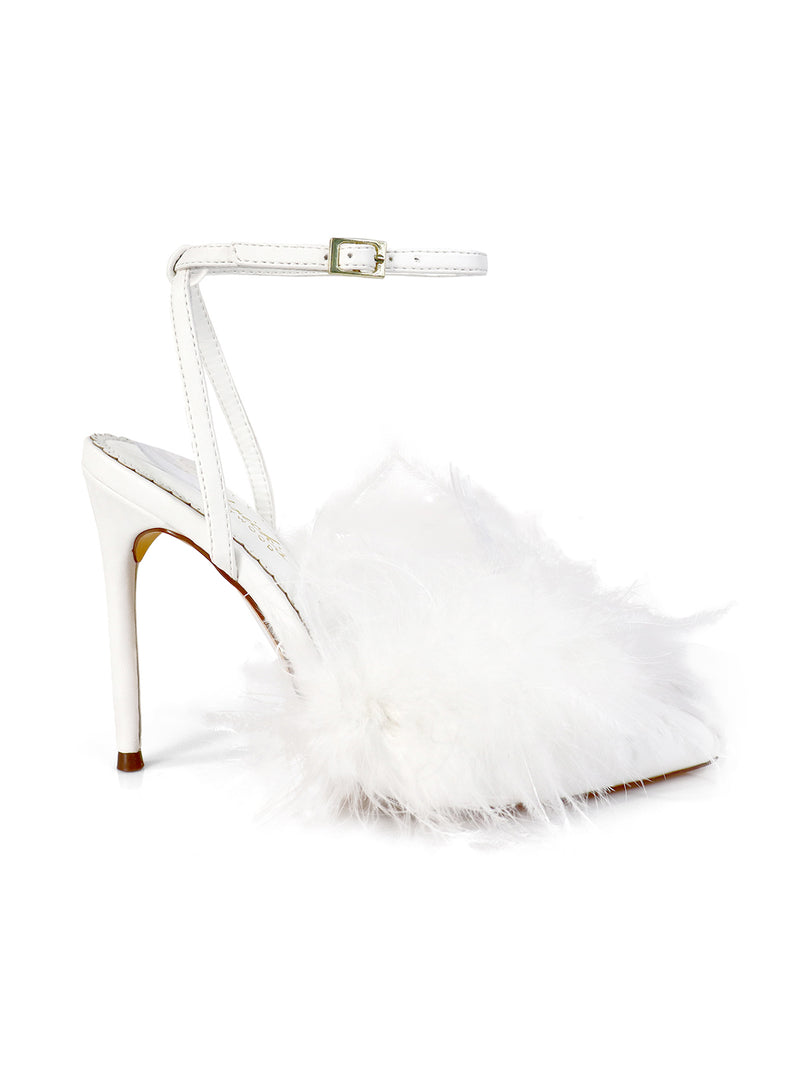 Valerie Feather Pump - Frederick's of Hollywood