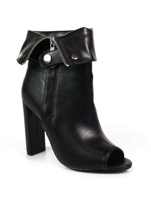 Yani Rhinestone Ankle Boots - Frederick's of Hollywood