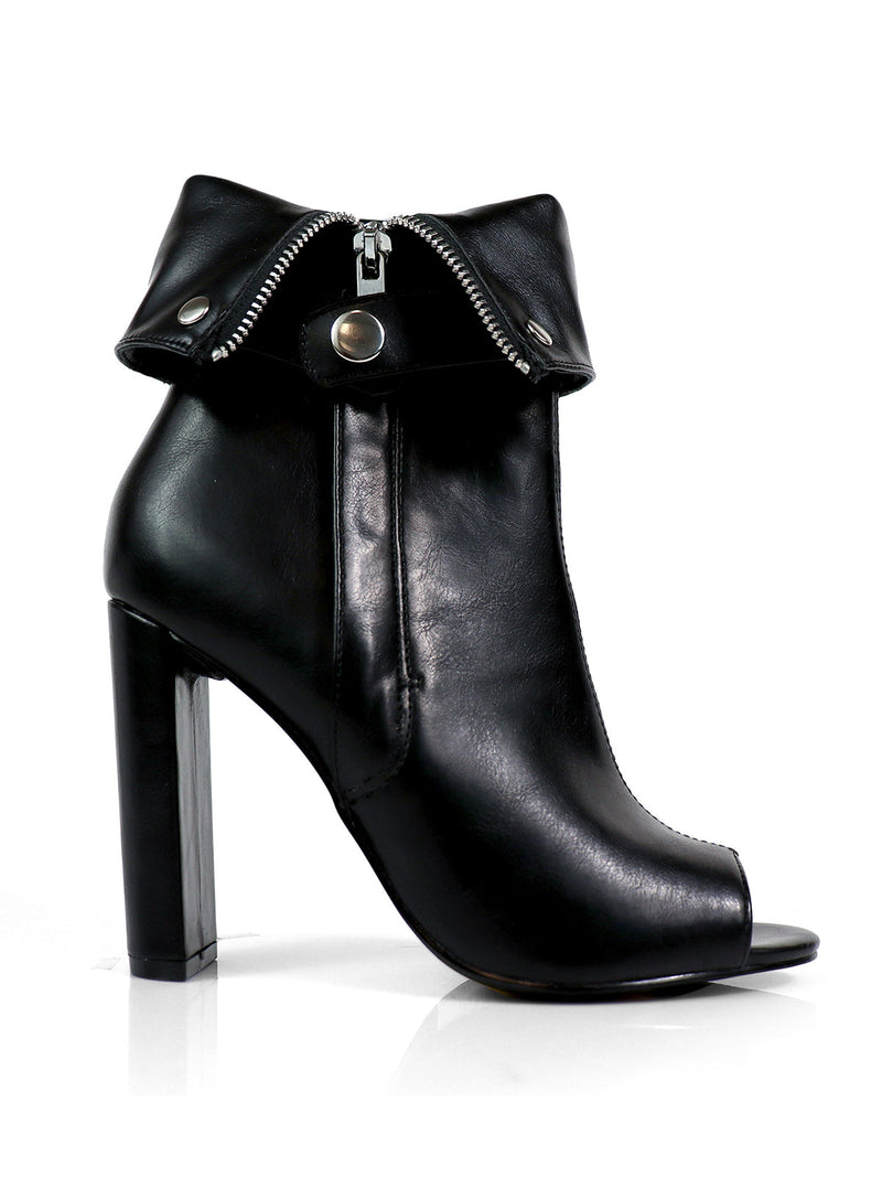 Yani Rhinestone Ankle Boots - Frederick's of Hollywood