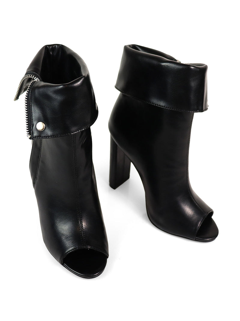 Yani Rhinestone Ankle Boots - Frederick's of Hollywood