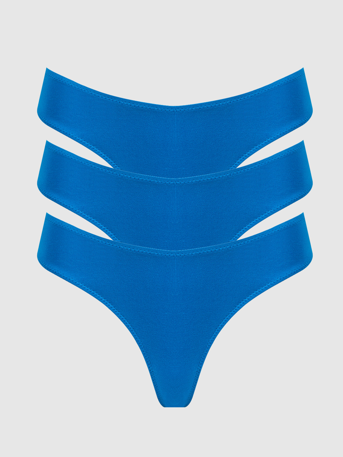 Bailey Stretch Cotton Tanga 3 Pack - Frederick's of Hollywood