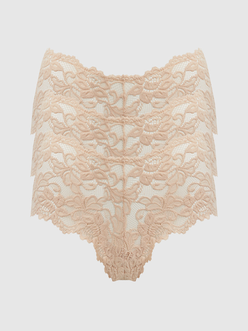 Jessica Lace Cheeky 3 Pack - Frederick's of Hollywood