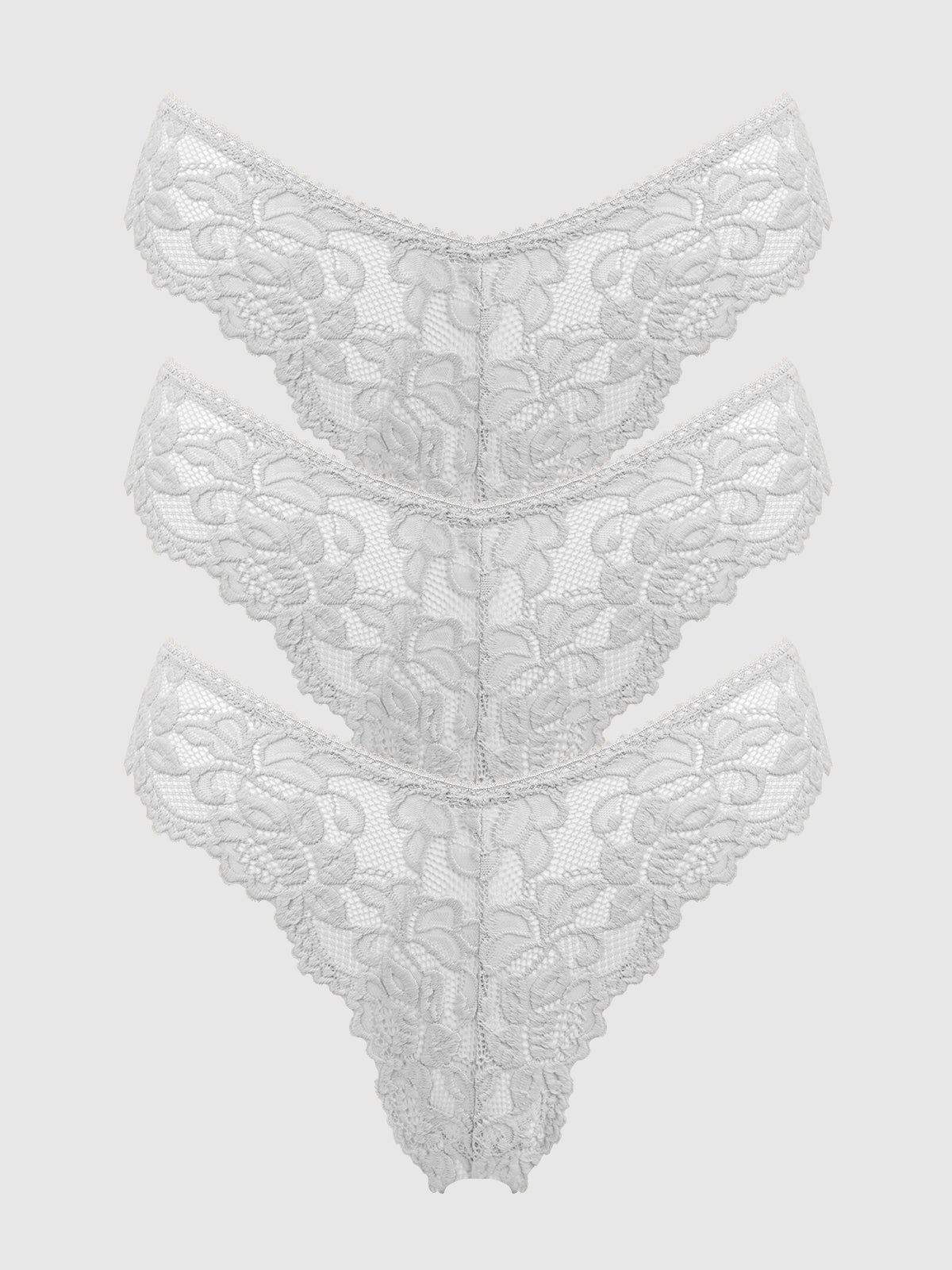 Jessica Lace Tanga 3 Pack - Frederick's of Hollywood