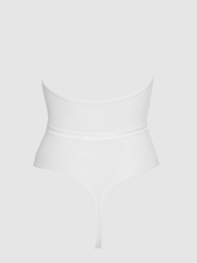 Saffron Floral Lace Teddy - Fredericks of Hollywood