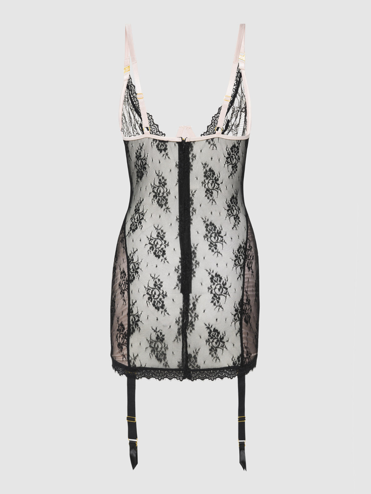 Rosalind Satin & Lace Underwire Chemise - Fredericks of Hollywood –  Frederick's of Hollywood