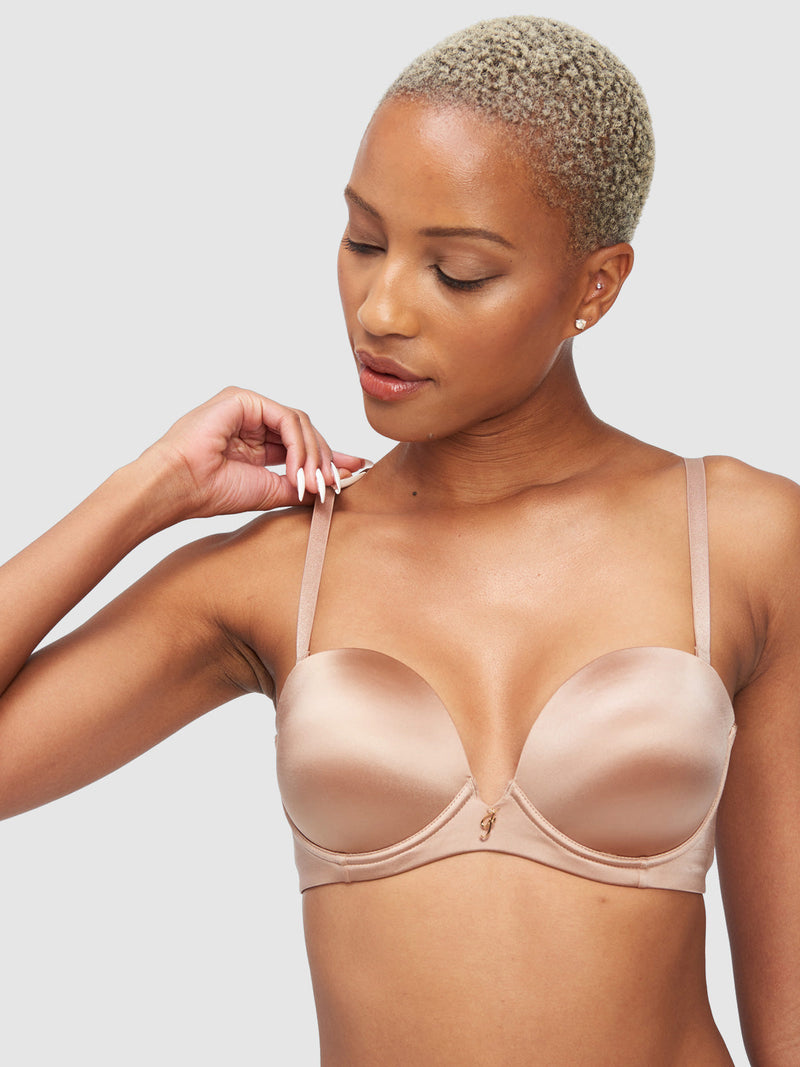 Lexi Strapless Push Up Bra - Fredericks of Hollywood