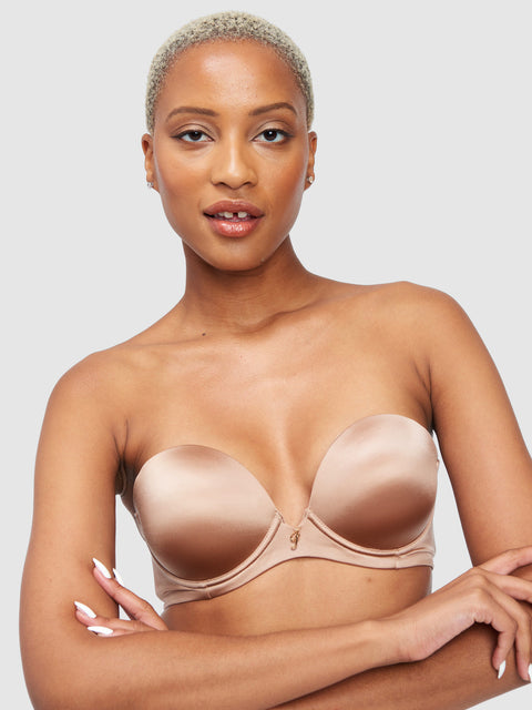 Lexi Strapless Push Up Bra - Fredericks of Hollywood