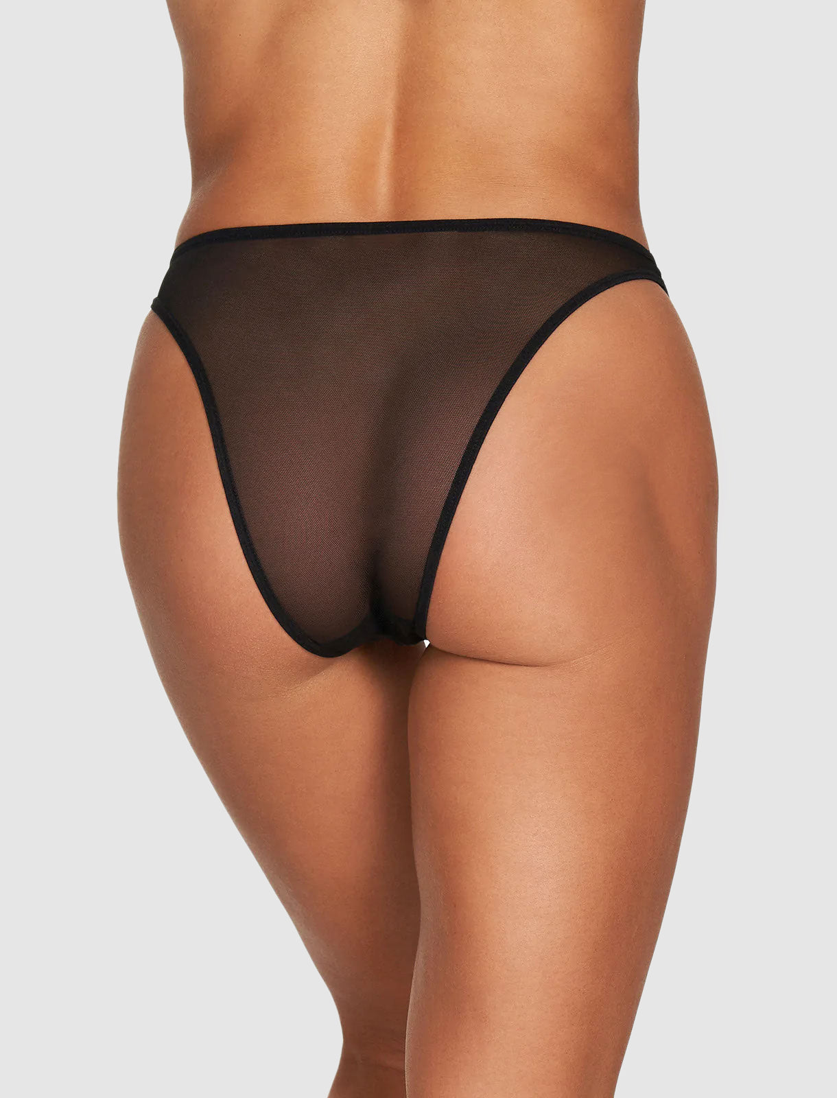 Vivienne Open Crotch Mesh Hipster - Fredericks of Hollywood