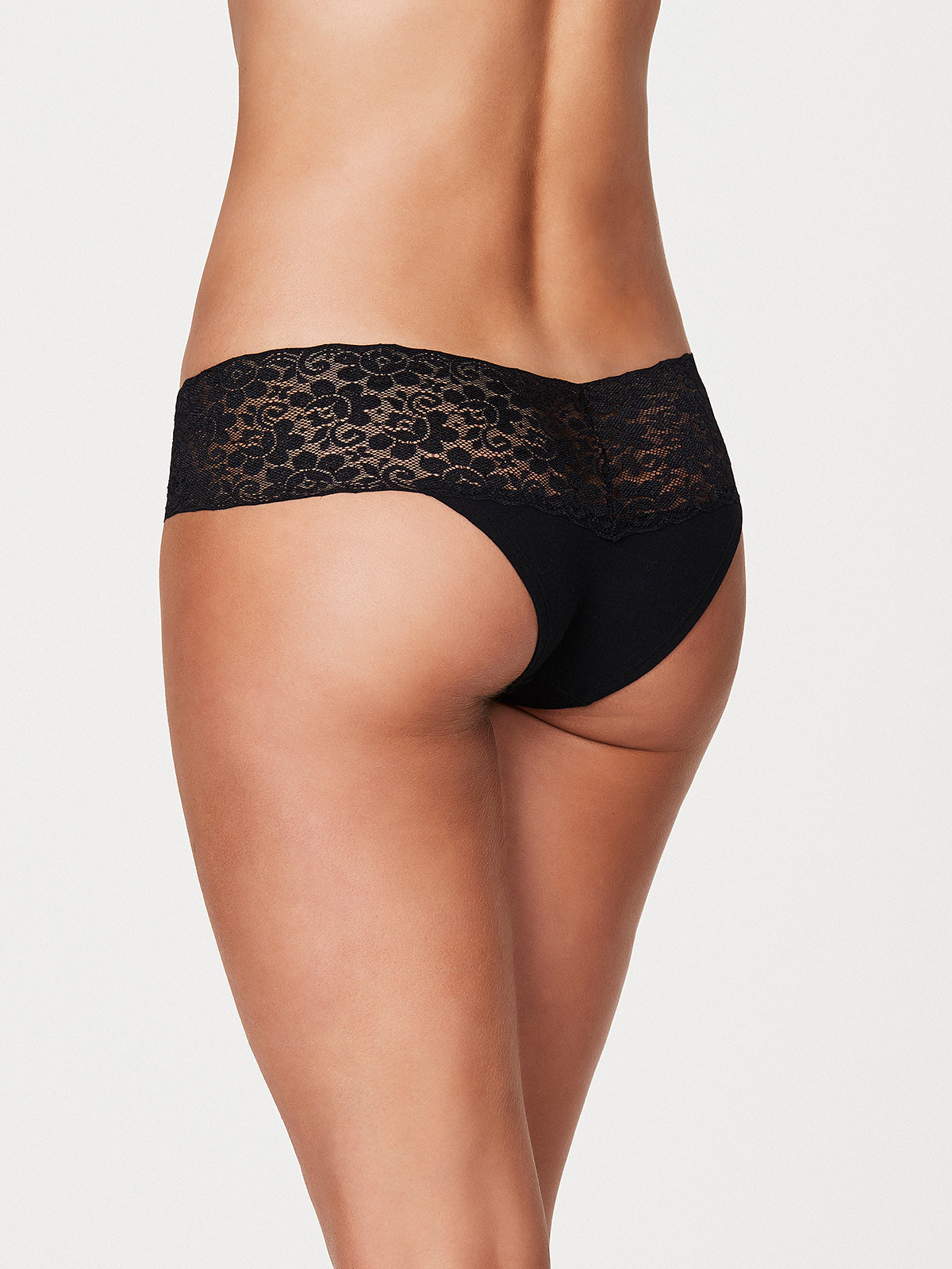 Emma Cotton &amp; Lace Hipster - Fredericks of Hollywood