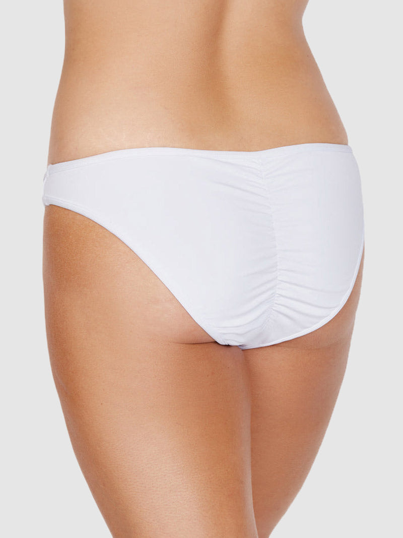 Classic Ruched Back Bikini Bottom - Fredericks of Hollywood