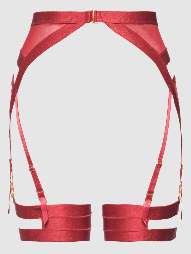 Raven Convertible Garter Belt - Fredricks of Hollywood